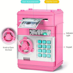 Kids Electronic Password Piggy Bank ATM Box Coin Bank