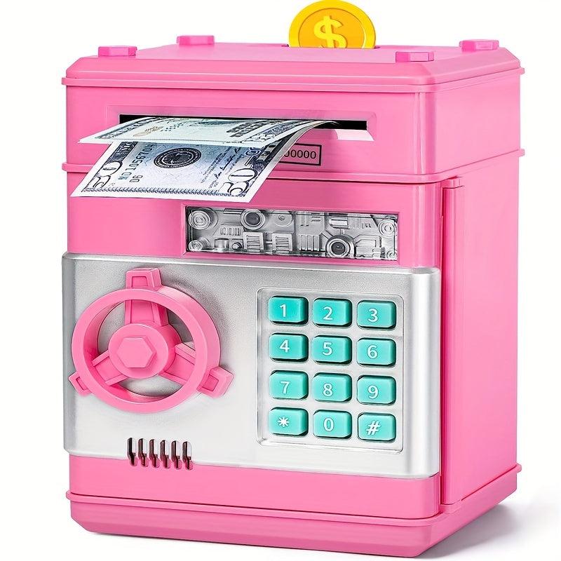 Kids Electronic Password Piggy Bank ATM Box Coin Bank