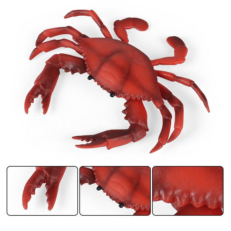Ocean Sea Life Crab Toy Figure Educational Collection Gift