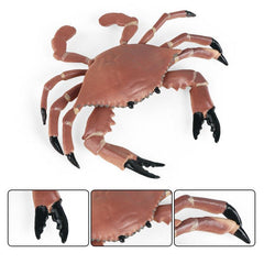 Ocean Sea Life Crab Toy Figure Educational Collection Gift