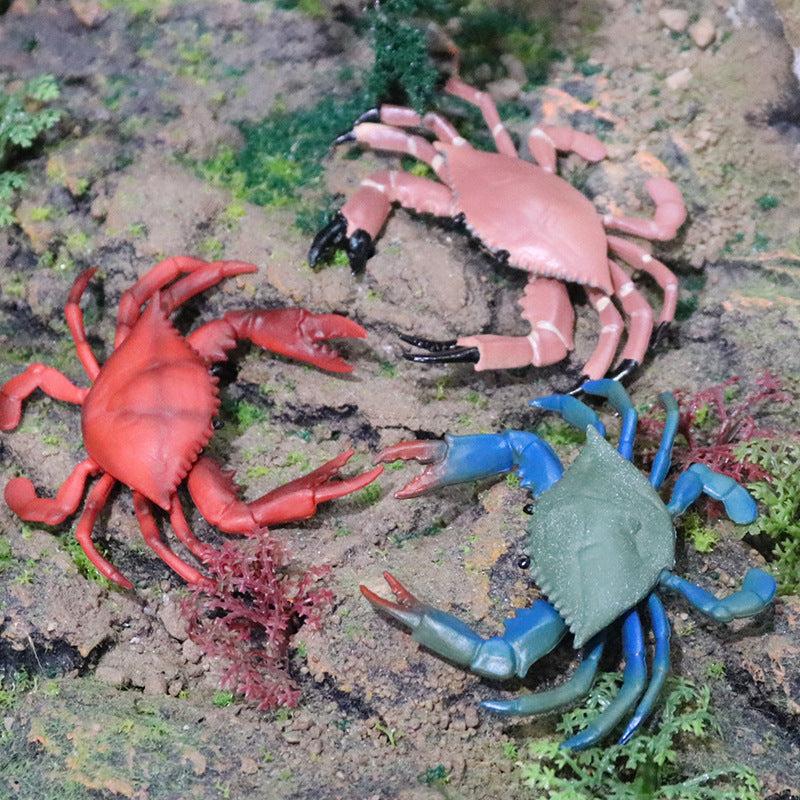 Ocean Sea Life Crab Toy Figure Educational Collection Gift