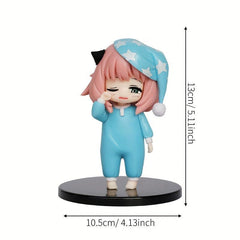 Cartoon Little Girl Chassis Car Accessories Graduation Gift