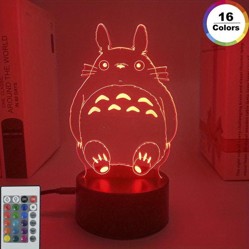 3D LED Night Light Anime Acrylic Table Lamp Bedroom Decor Nightlights