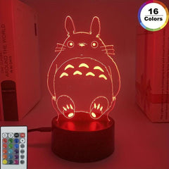 3D LED Night Light Anime Acrylic Table Lamp Bedroom Decor Nightlights