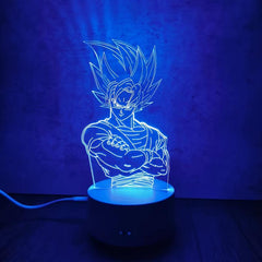 Anime Figure 3D Lamp LED Figurine Model Toy Collection