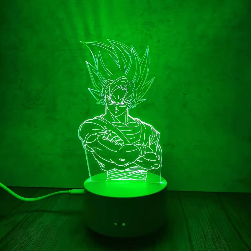 Anime Figure 3D Lamp LED Figurine Model Toy Collection