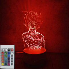 Anime Figure 3D Lamp LED Figurine Model Toy Collection