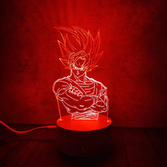 Anime Figure 3D Lamp LED Figurine Model Toy Collection