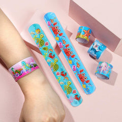 Ocean Themed PVC Pat Rings - 6 Pack