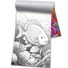 5pcs Coloring Book Wildlife Marine Life Dinosaur Butterfly Series