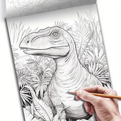 5pcs Coloring Book Wildlife Marine Life Dinosaur Butterfly Series