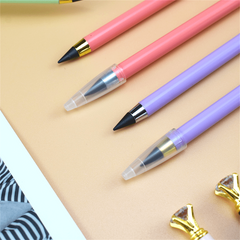 2pcs Diamond Shape Kids Metal Pencils Graphene