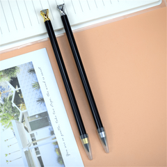 2pcs Diamond Shape Kids Metal Pencils Graphene