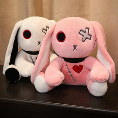 Arrival Halloween Dark Reborn Rabbit Tough Little Rabbit Doll Plush Toy