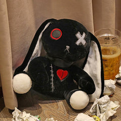 Arrival Halloween Dark Reborn Rabbit Tough Little Rabbit Doll Plush Toy