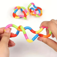 5 Multicolor Fidget Toys Sensory Items Stress Relief Educational Toys