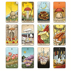 Mushroom Hunter's Tarot Deck - Fortune Telling Game