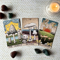 Mushroom Hunter's Tarot Deck - Fortune Telling Game