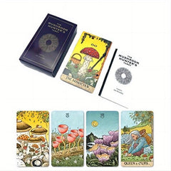 Mushroom Hunter's Tarot Deck - Fortune Telling Game