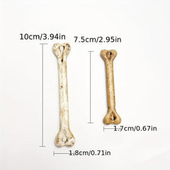 DIY Undead Halloween Decorations with Bone Holes and Threadable Bones