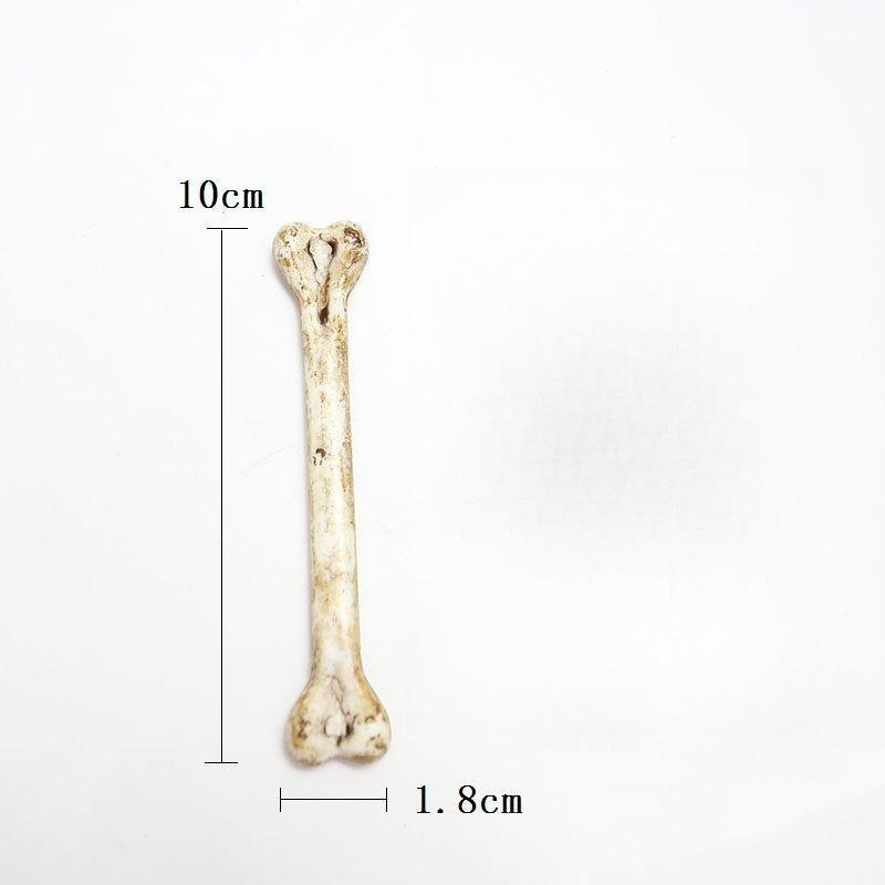 DIY Undead Halloween Decorations with Bone Holes and Threadable Bones