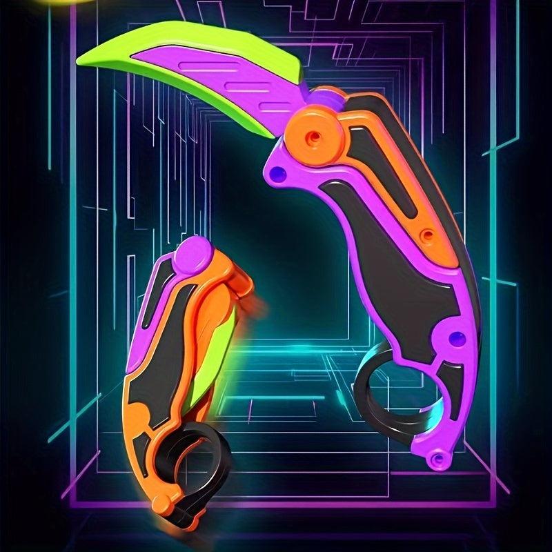 3D Printing Folding Claw Radish Jump Training Toy