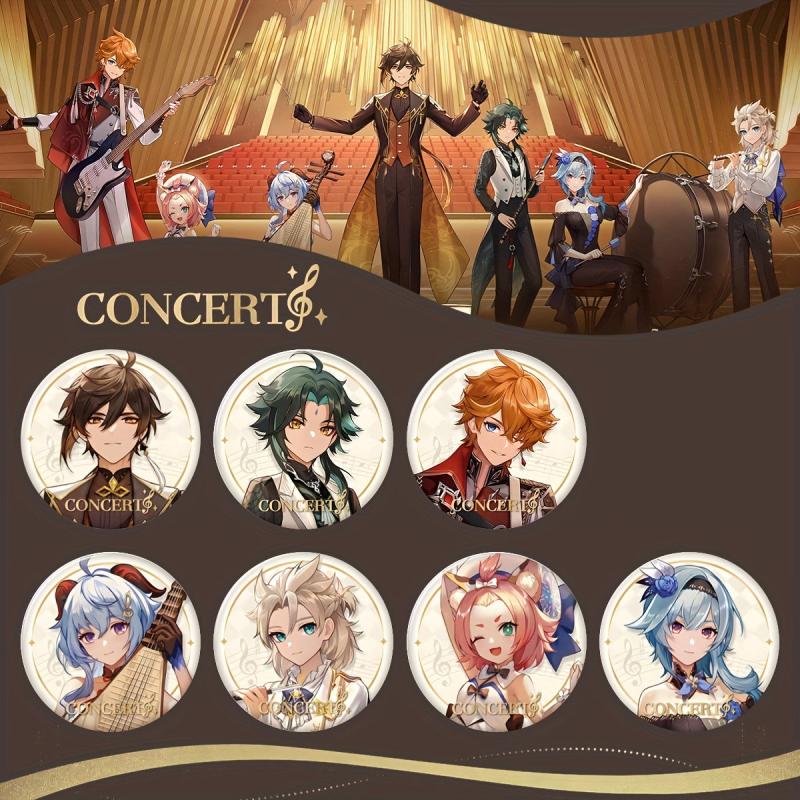 Anime Cartoon Concert Badges, Shining Tinplate Brooch, Funny Collection