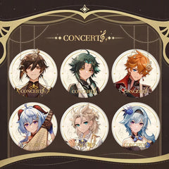 Anime Cartoon Concert Badges, Shining Tinplate Brooch, Funny Collection
