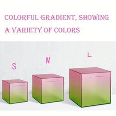 Gradient Acrylic Piggy Bank for Adults