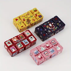 Christmas Infinity Magic Cube Anxiety Relief Wear Time Fingertip Flip Cube