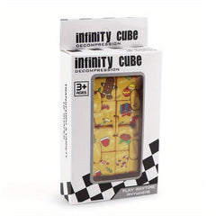 Christmas Infinity Magic Cube Anxiety Relief Wear Time Fingertip Flip Cube