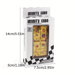 Christmas Infinity Magic Cube Anxiety Relief Wear Time Fingertip Flip Cube