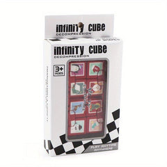 Christmas Infinity Magic Cube Anxiety Relief Wear Time Fingertip Flip Cube
