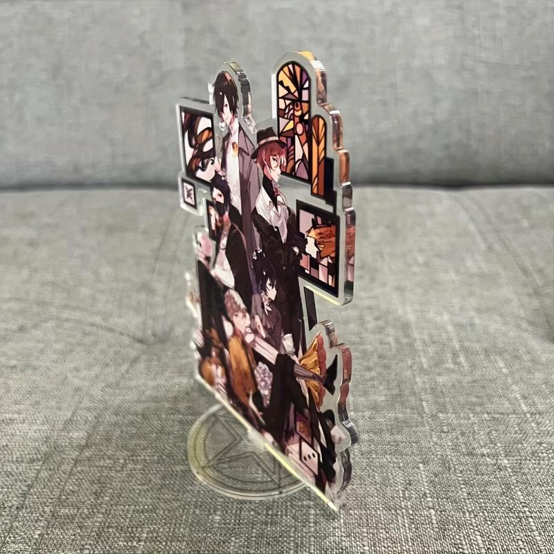 Anime Figure Acrylic Stand Toy Model Cartoon Action Desk Decor Gift