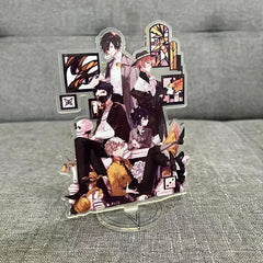Anime Figure Acrylic Stand Toy Model Cartoon Action Desk Decor Gift