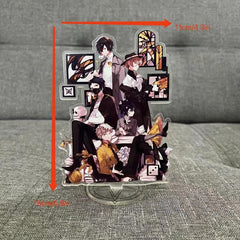 Anime Figure Acrylic Stand Toy Model Cartoon Action Desk Decor Gift