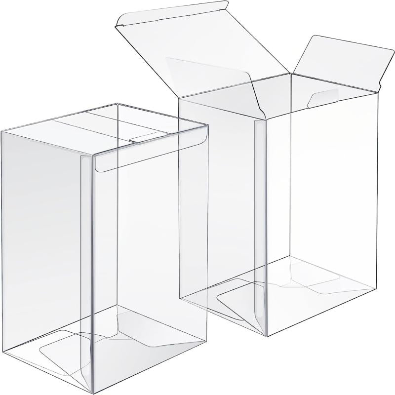 10 Pack Pop Protector Case 4 Inch Clear PET Boxes Protector