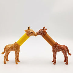 Sensory Stretch Pop Tube Fidget Toy Giraffe Decompress 1pc 2pcs