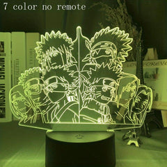 Anime 3D Night Light Acrylic Sheet Home Room Decor 3D Lamp Board