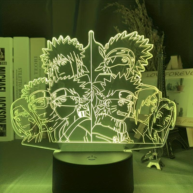 Anime 3D Night Light Acrylic Sheet Home Room Decor 3D Lamp Board