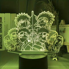 Anime 3D Night Light Acrylic Sheet Home Room Decor 3D Lamp Board