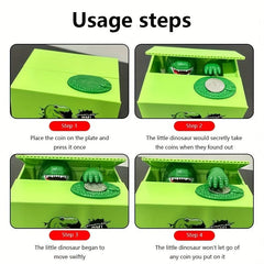 Dinosaur Electronic Piggy Bank Toy for Kids