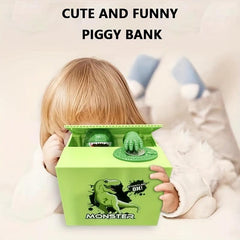 Dinosaur Electronic Piggy Bank Toy for Kids