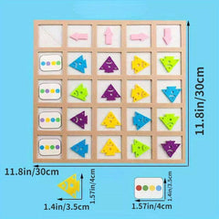 Kindergarten Puzzle Play Toy Fish Find Direction Thinking Training