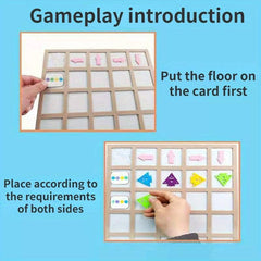 Kindergarten Puzzle Play Toy Fish Find Direction Thinking Training