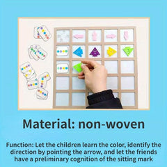 Kindergarten Puzzle Play Toy Fish Find Direction Thinking Training