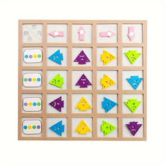 Kindergarten Puzzle Play Toy Fish Find Direction Thinking Training