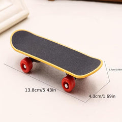 Set of 13 Finger Skateboards Toy - Mini Fingerboards Skateboards