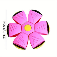 Elastic Pedal Ball Flying Saucer Ball Decompression Luminous Toy