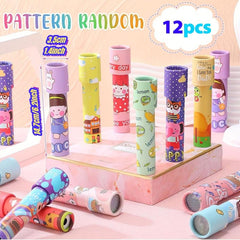 12pcs Classic Kaleidoscope Random Carnival Gift Sock Filler